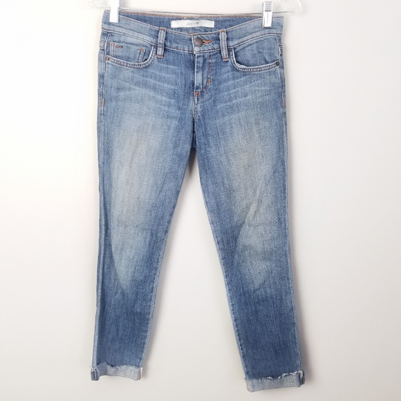 Joe's Jeans Pants - Joe's Jeans | Raw Hem Cuffed Capris Size 25